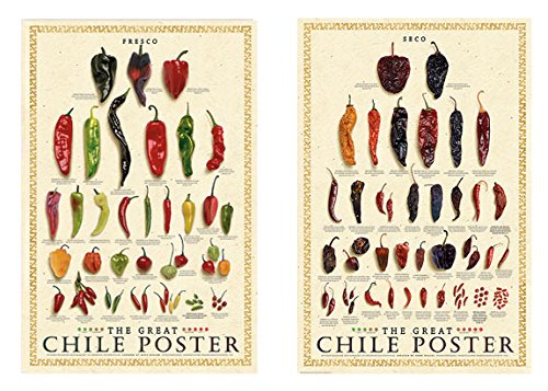 Chile Pepper Posters - Fresh and Dried