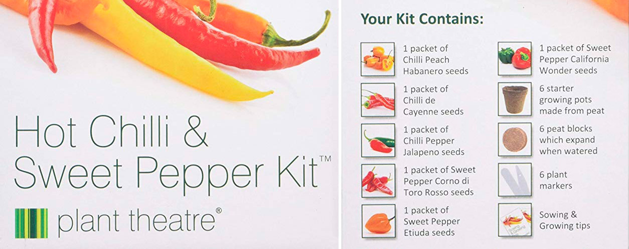 Chilli Pepper Growing Kit