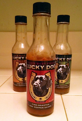Lucky Dog - Red - Fire-Roasted Hot Pepper Sauce