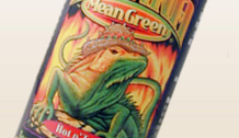 Iguana Mean Green Hot n' tasty Jalapeno Pepper Sauce