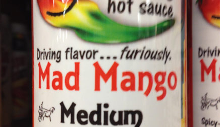 Jehu Hot Sauce - Mad Mango: Medium