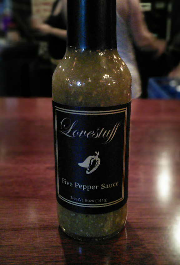 Lovestuff: Five Pepper Sauce