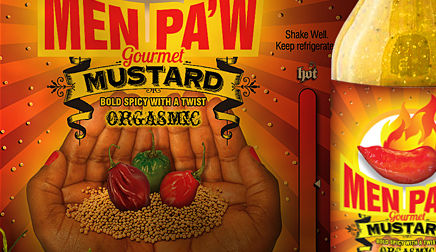 Men Pa'w Gourmet - Bold & Spicy Mustard