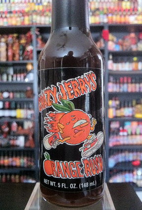 Crazy Jerry's Orange Rush Hot Sauce