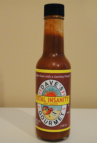 Dave's Total Insanity Hot Sauce